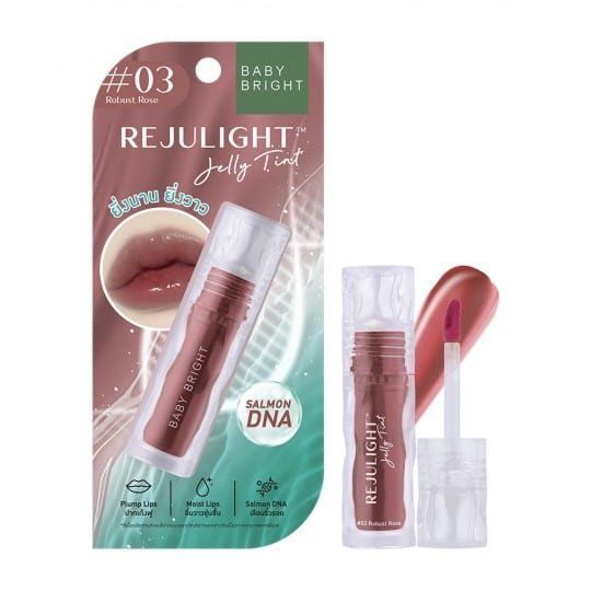 Rejulight Jelly Tint 3g Baby Bright (M) #03 Robust Rose