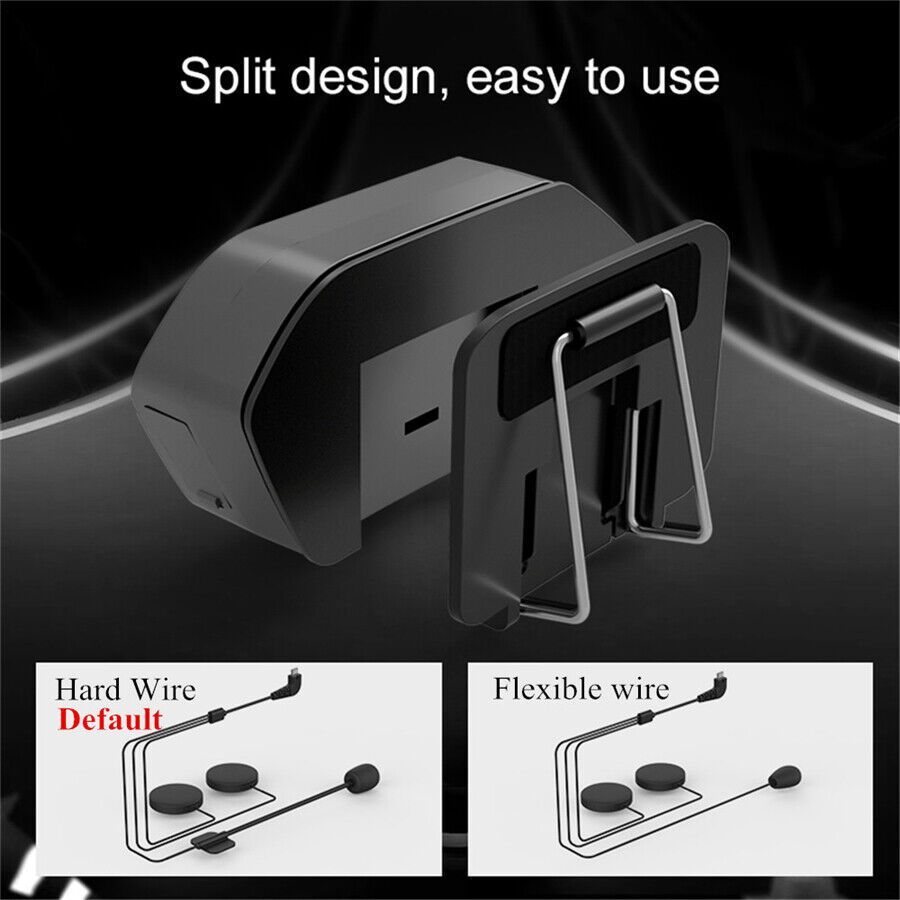 Motorcycle Helmet Bluetooth Headset Helmet Intercom Stereo Headphone