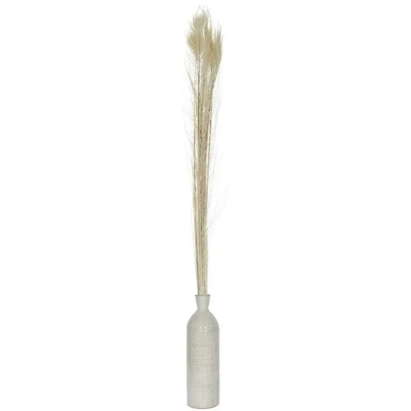 Peacock Feather Spray Cream, 90cm