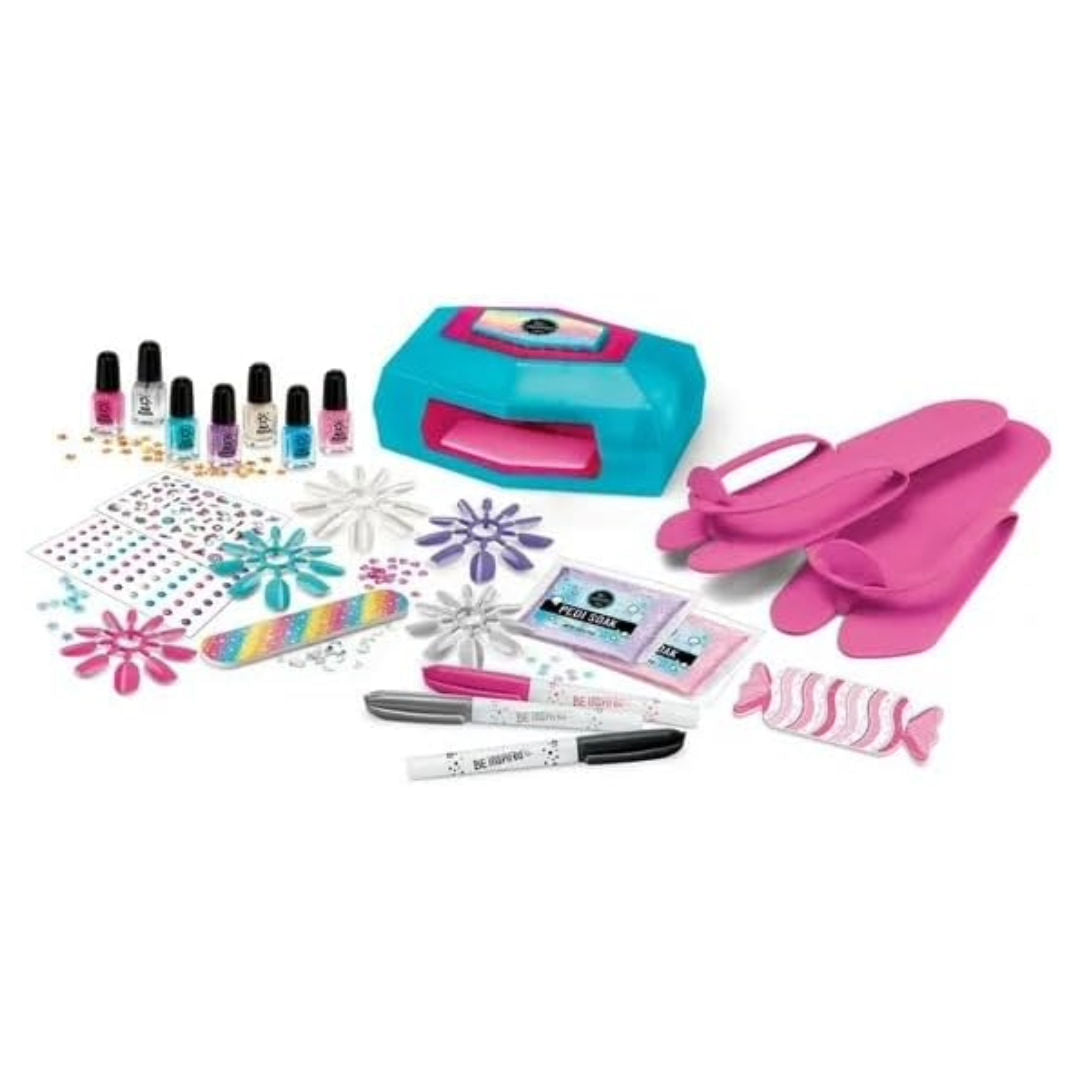 Cra-Z-Art Sparkle Salon Style Deluxe Manicure & Pedicure Set