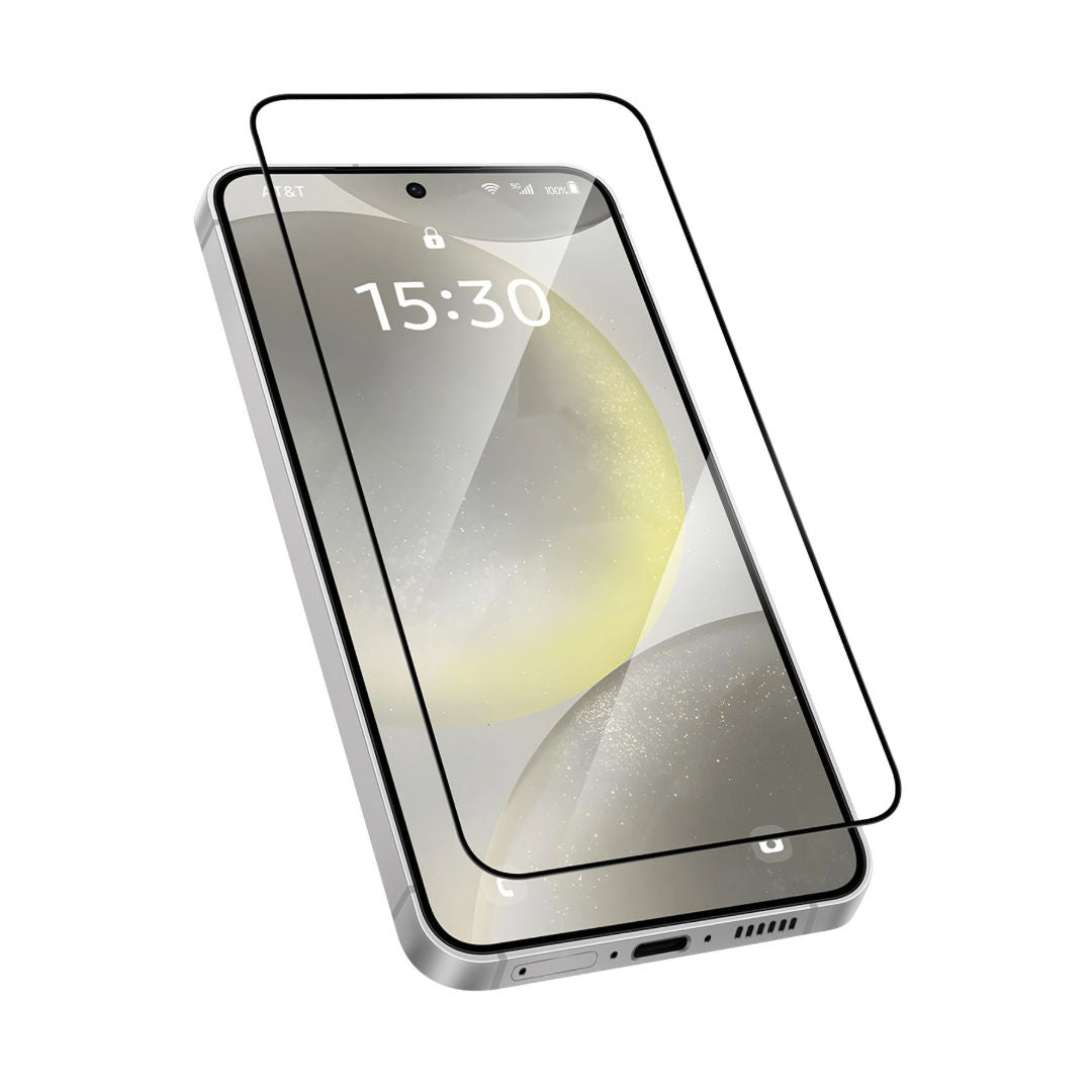 Levelo 2.5D Silk Print High Silicone Aluminum Glass For Samsung S25 Series
