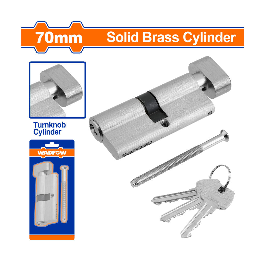WADFOW Cylinder Door Lock, 70mm