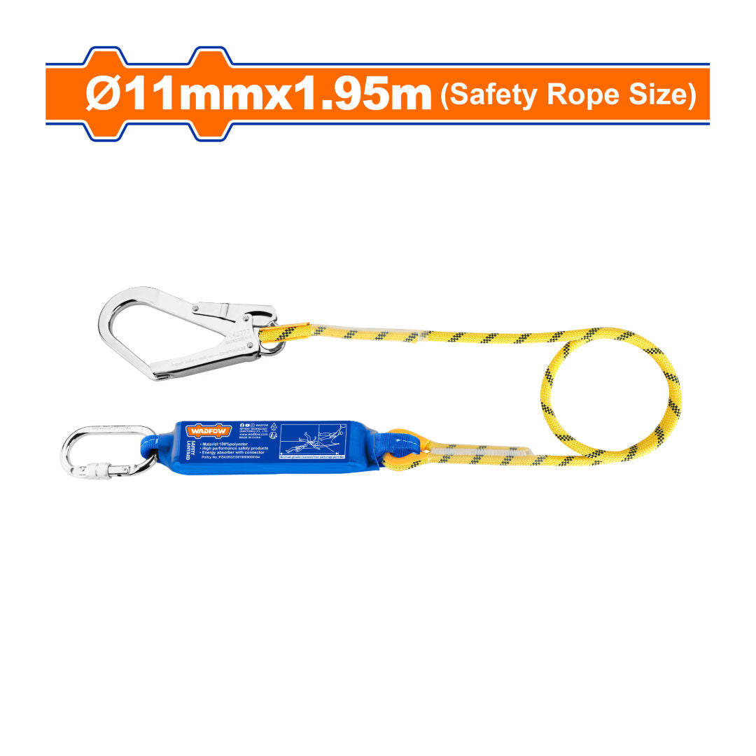 WADFOW Energy-Absorber Safety Lanyard