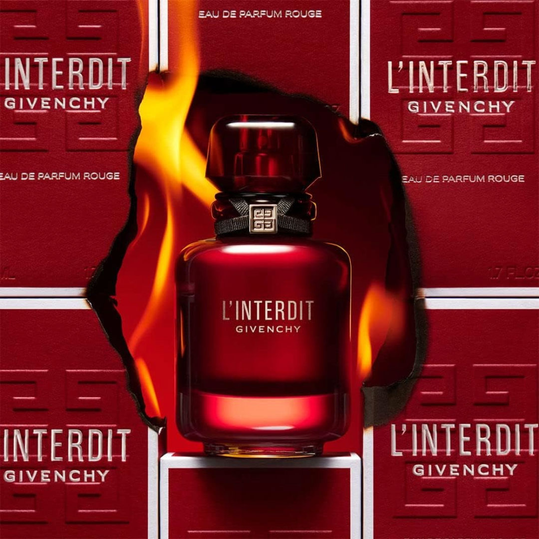 Givenchy L'Interdit Rouge Eau de Parfum Spray For Women, 80ml
