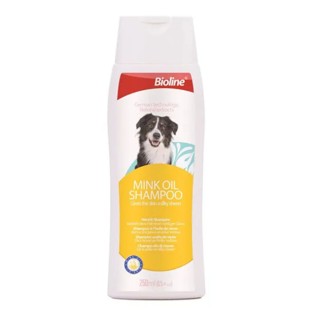 Bioline Mink Oil Dog Shampoo, 250ml