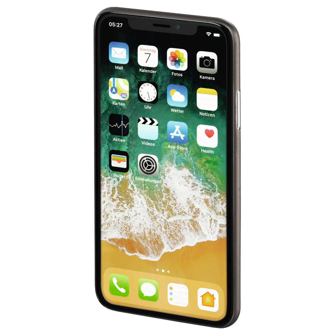 HAMA 181392 "Ultra Slim" Cover for Apple iPhone X, black