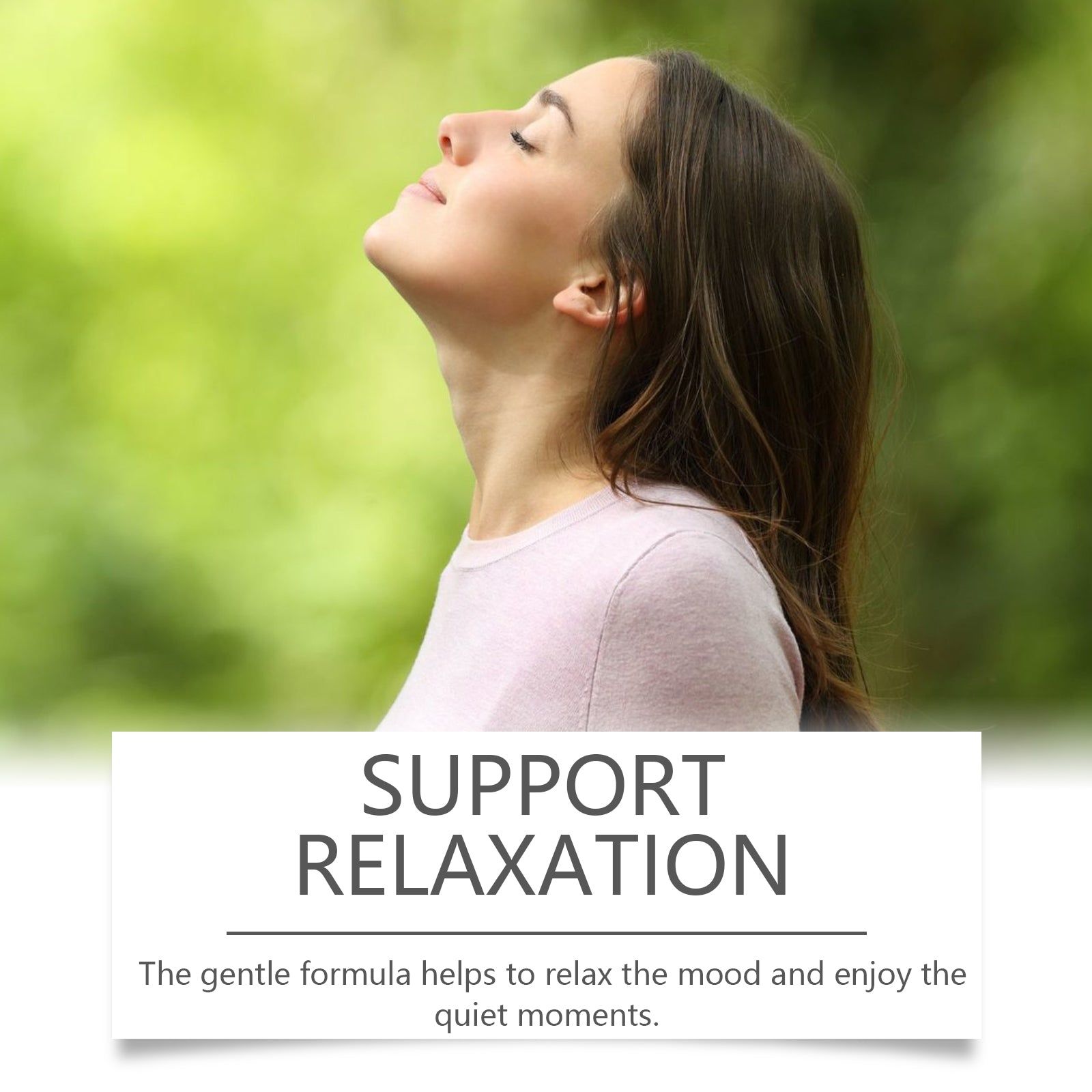 Calming Body Care Drops, Stress Relief, Natural Relaxation, Easy to Use ,60ml