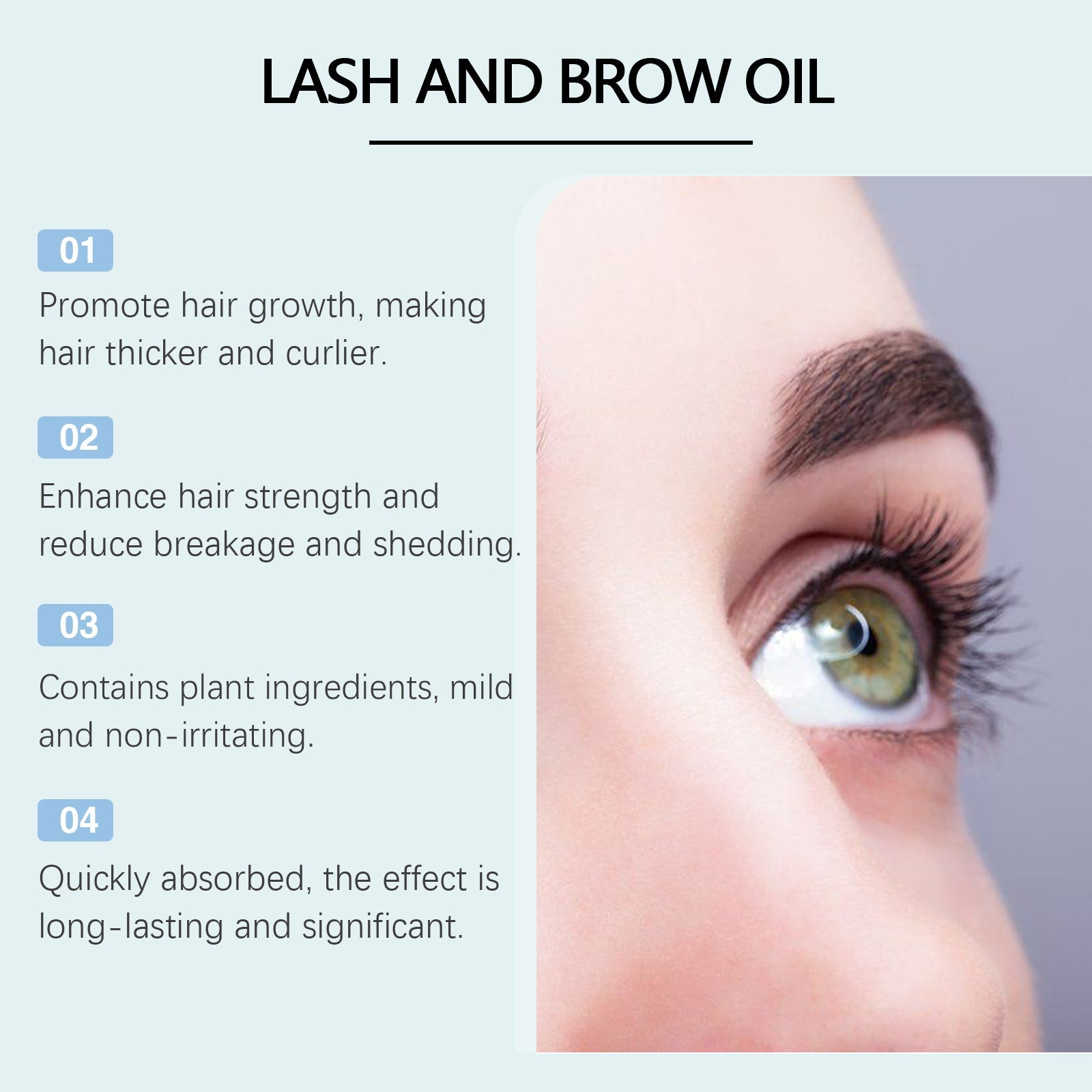 Curling Mascara for Long, Thick, Natural Eyelash and Eyebrow Care, Waterproof, Nourishing, Easy to Use ,12ml