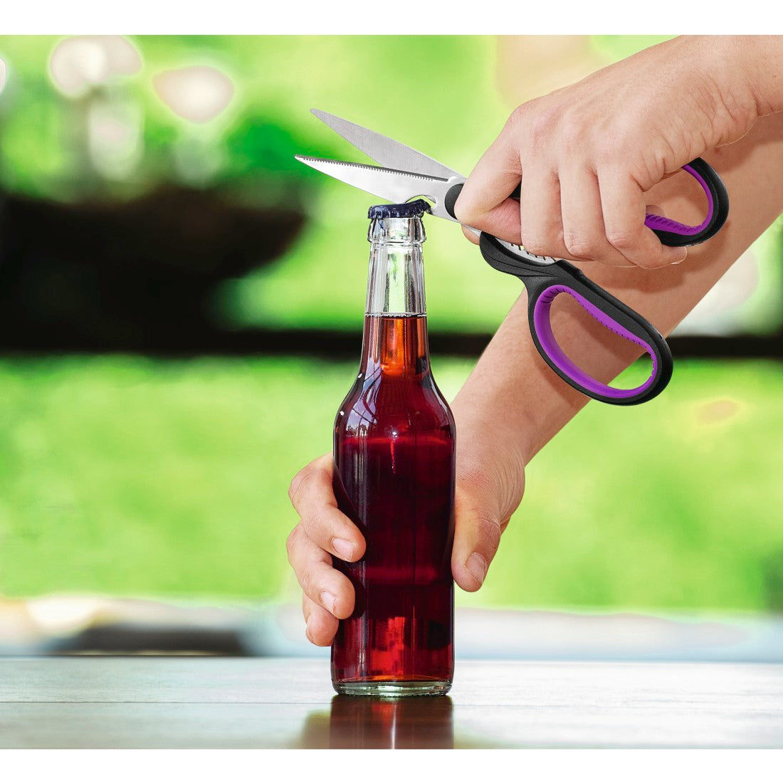 XAVAX 111546 Universal Scissors, Sorted by Colour, 24 Pcs in Display