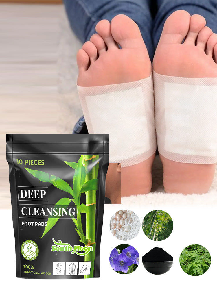 Deep Clean Foot Stick, Bamboo Charcoal, Relieve Fatigue, Sleep Aid, Relaxation ,10pcs