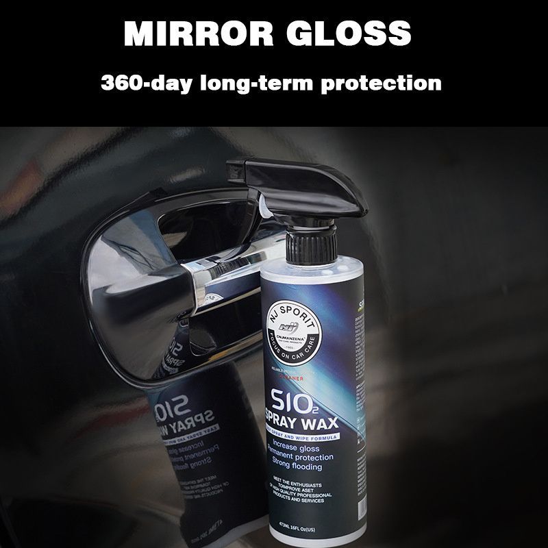 Car Ceramic Coating Spray Set Quick Nano Coat Polish Sealer Spray Wax