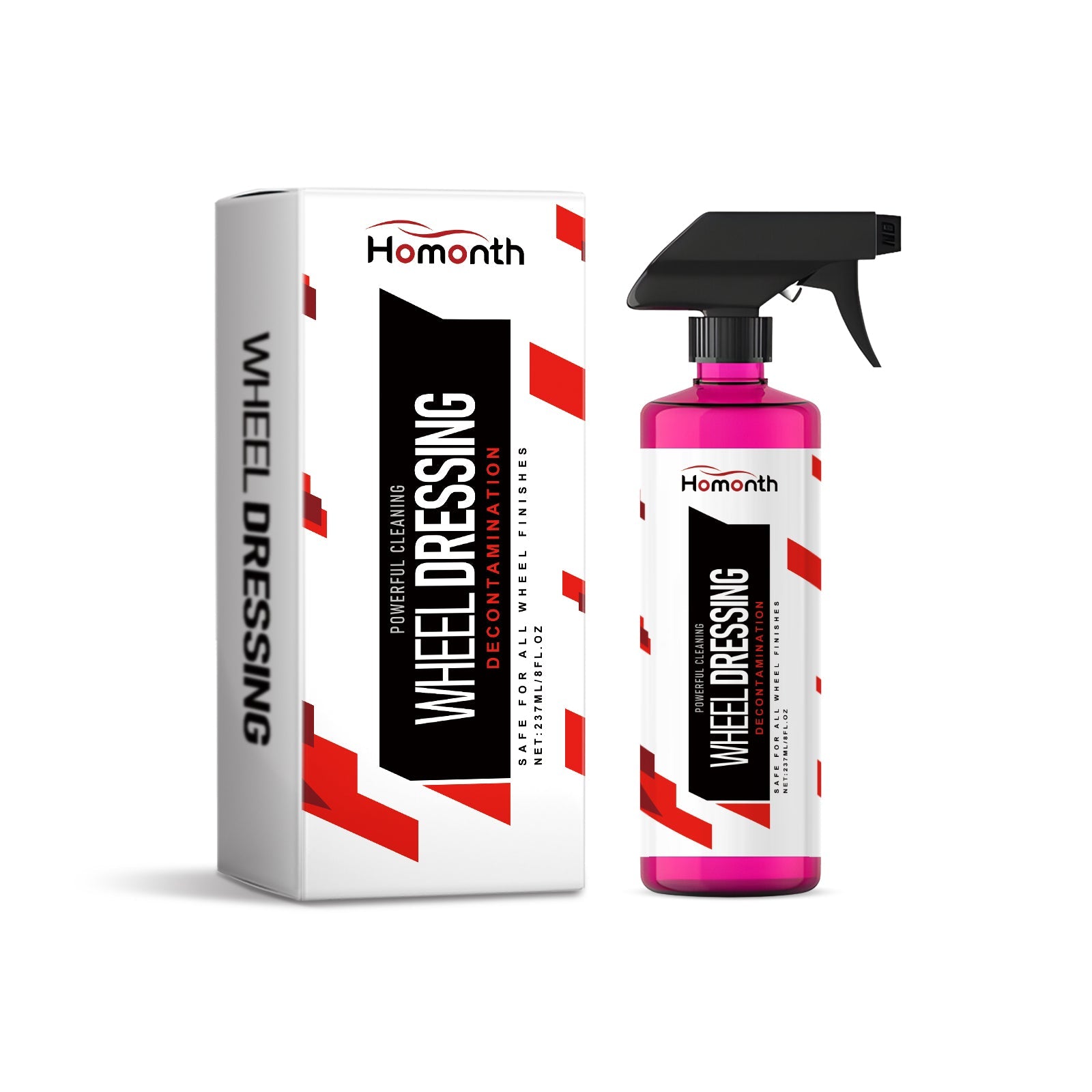 Car Wheel Cleaner, Tire Shine, Easy Car Cleaning, SUV & Car Detailing, Long-lasting Brightness ,237ml
