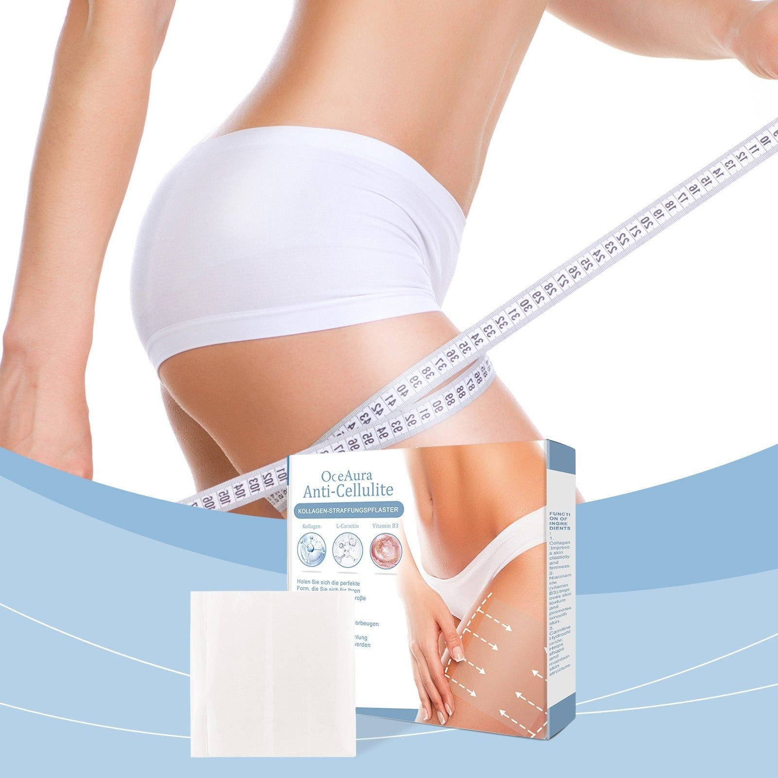 Body Care Patch, Skin Elasticity Boost, Firming & Slimming, Overnight Fix ,10 pieces