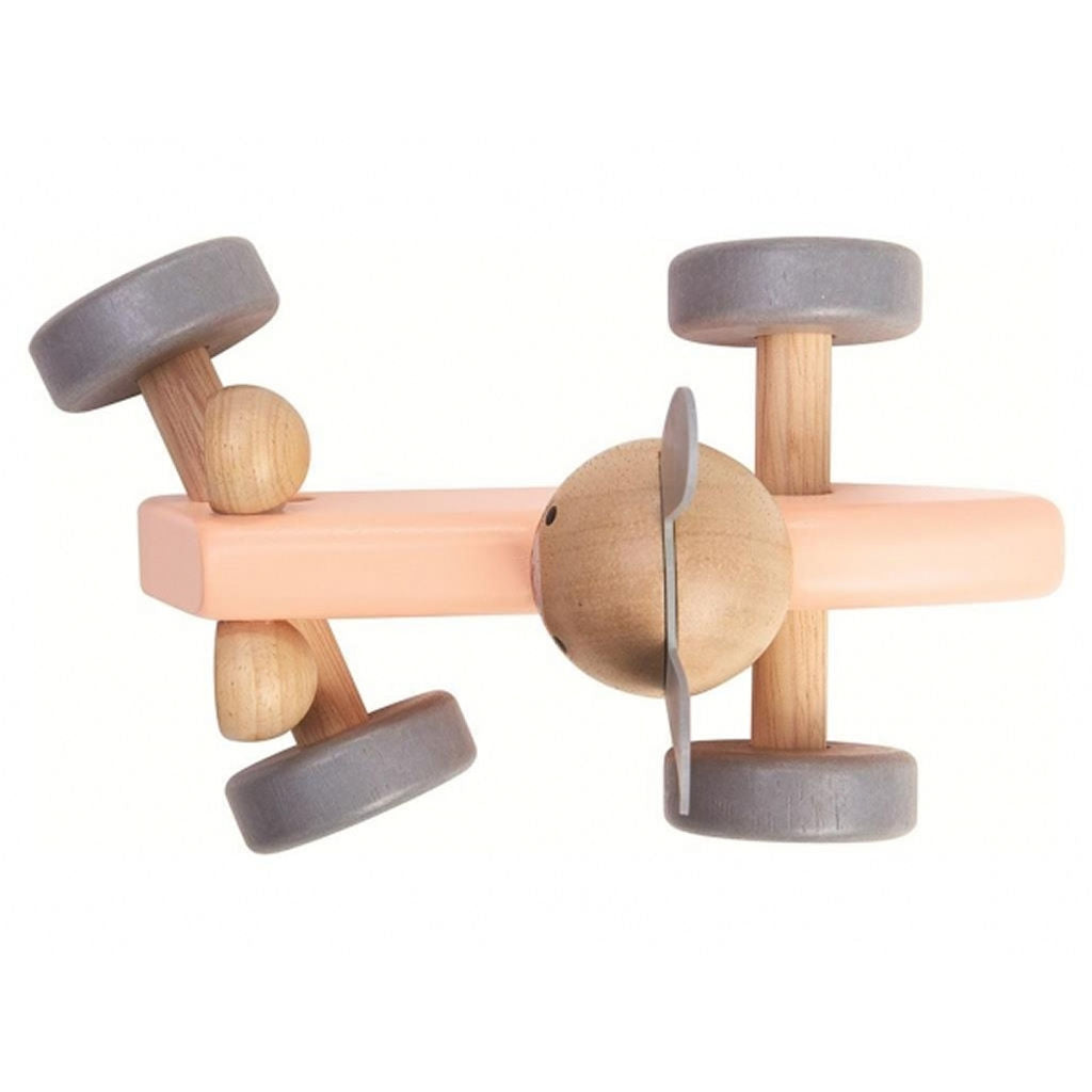 PlanToys Bunny Racing Car — Wooden Toy Vehicle
