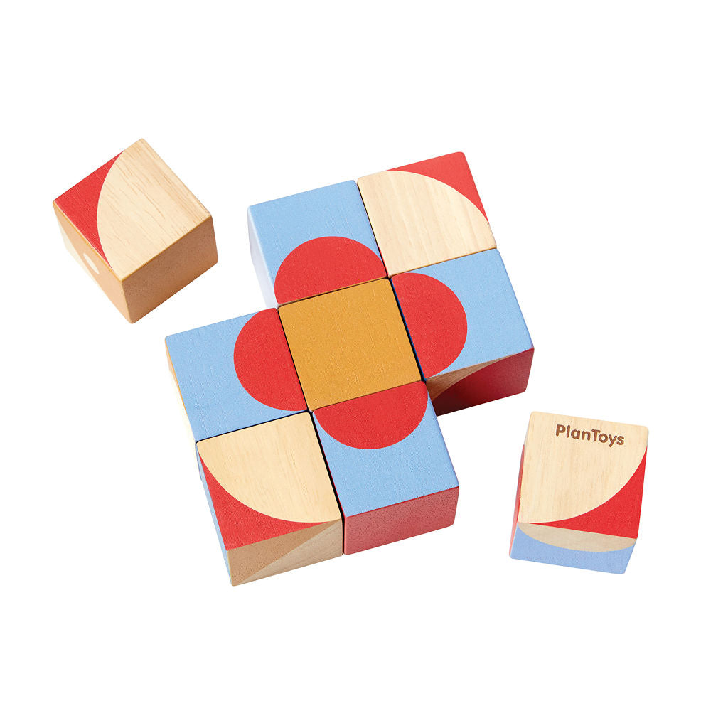 مكعبات «Geo Pattern» من PlanToys