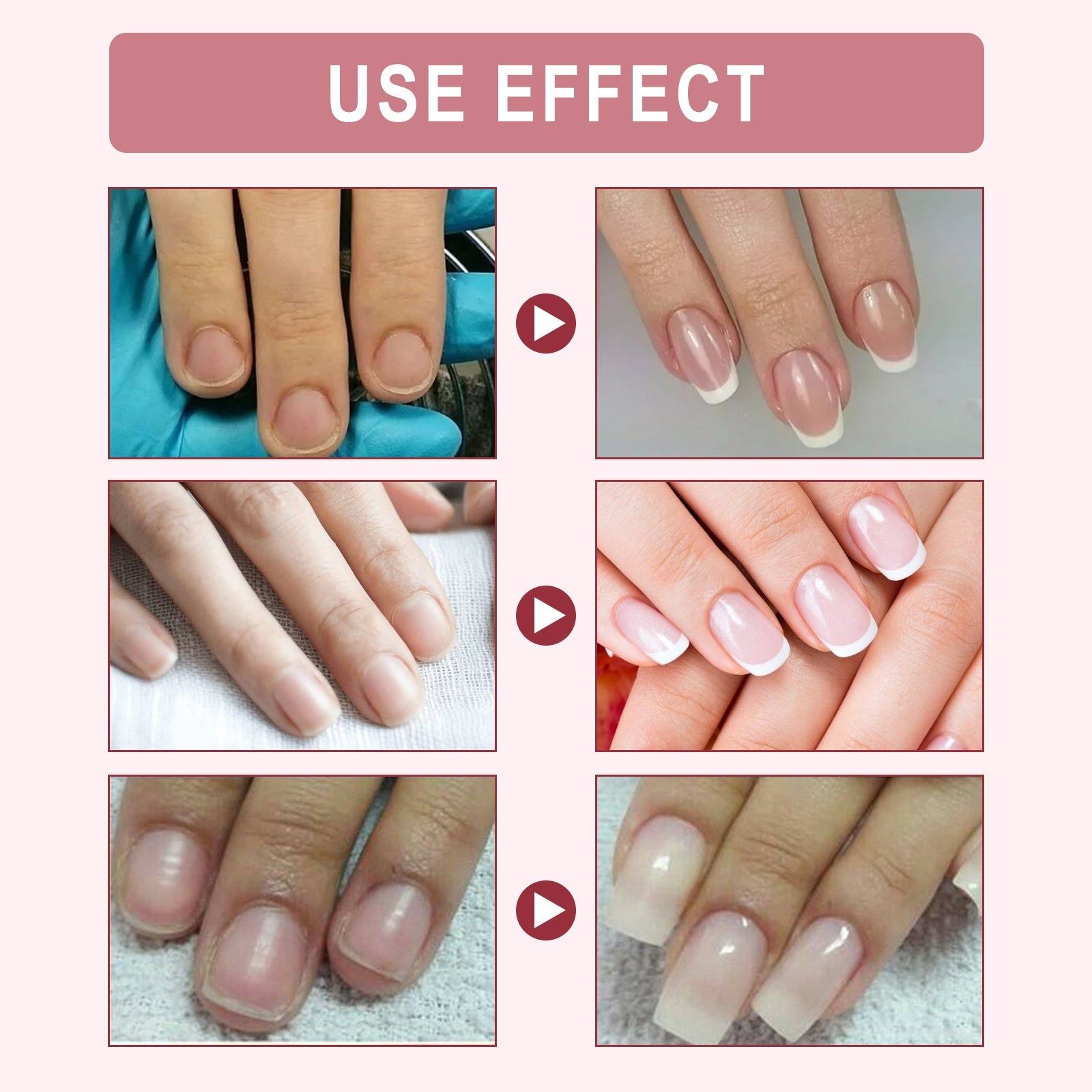 Boost Nail Strength with Fibre Extension Adhesive, Quick-Dry, Long-Lasting Gel ,20ml