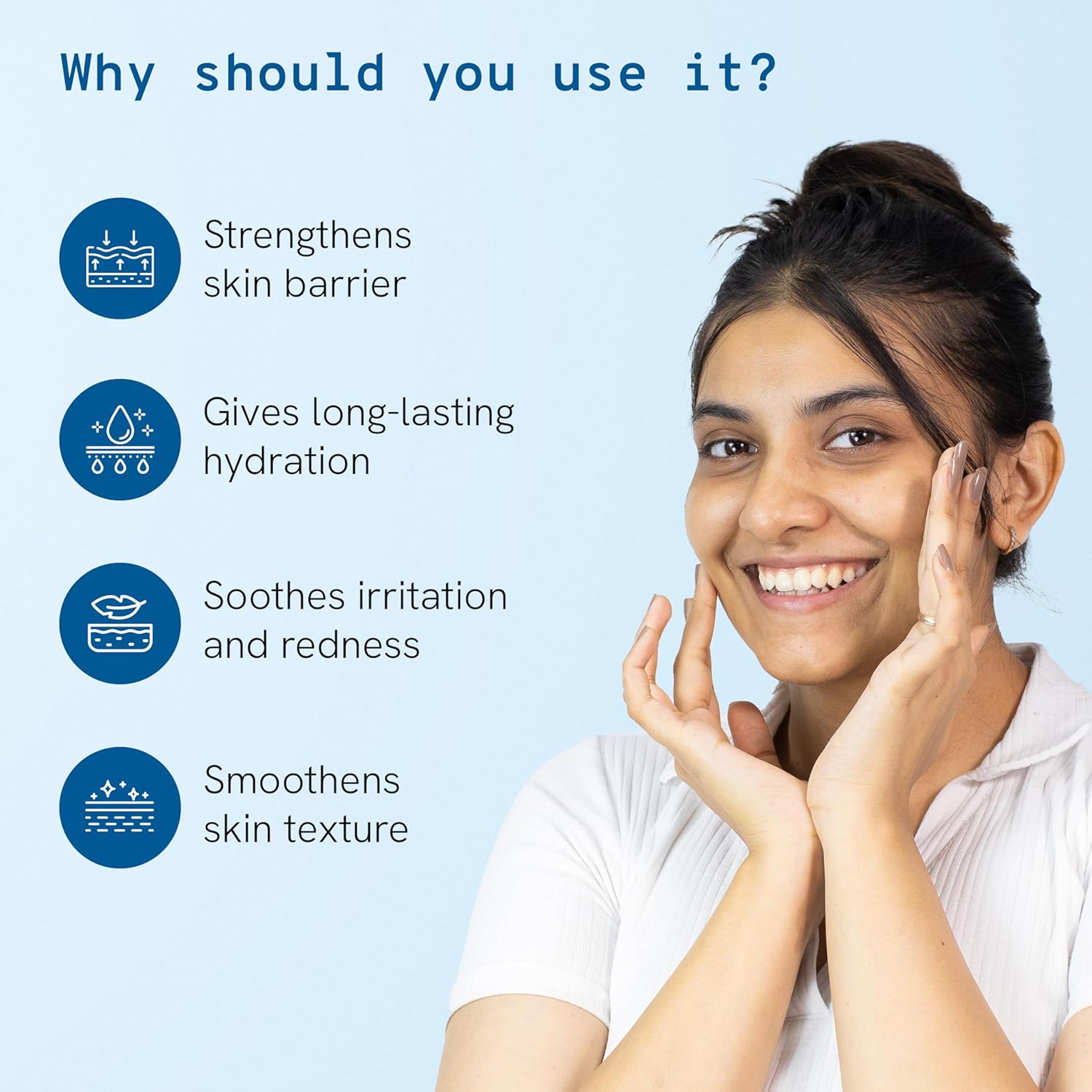 مرطب Be Bodywise 1% ببتيد وسيراميد (50 جم)