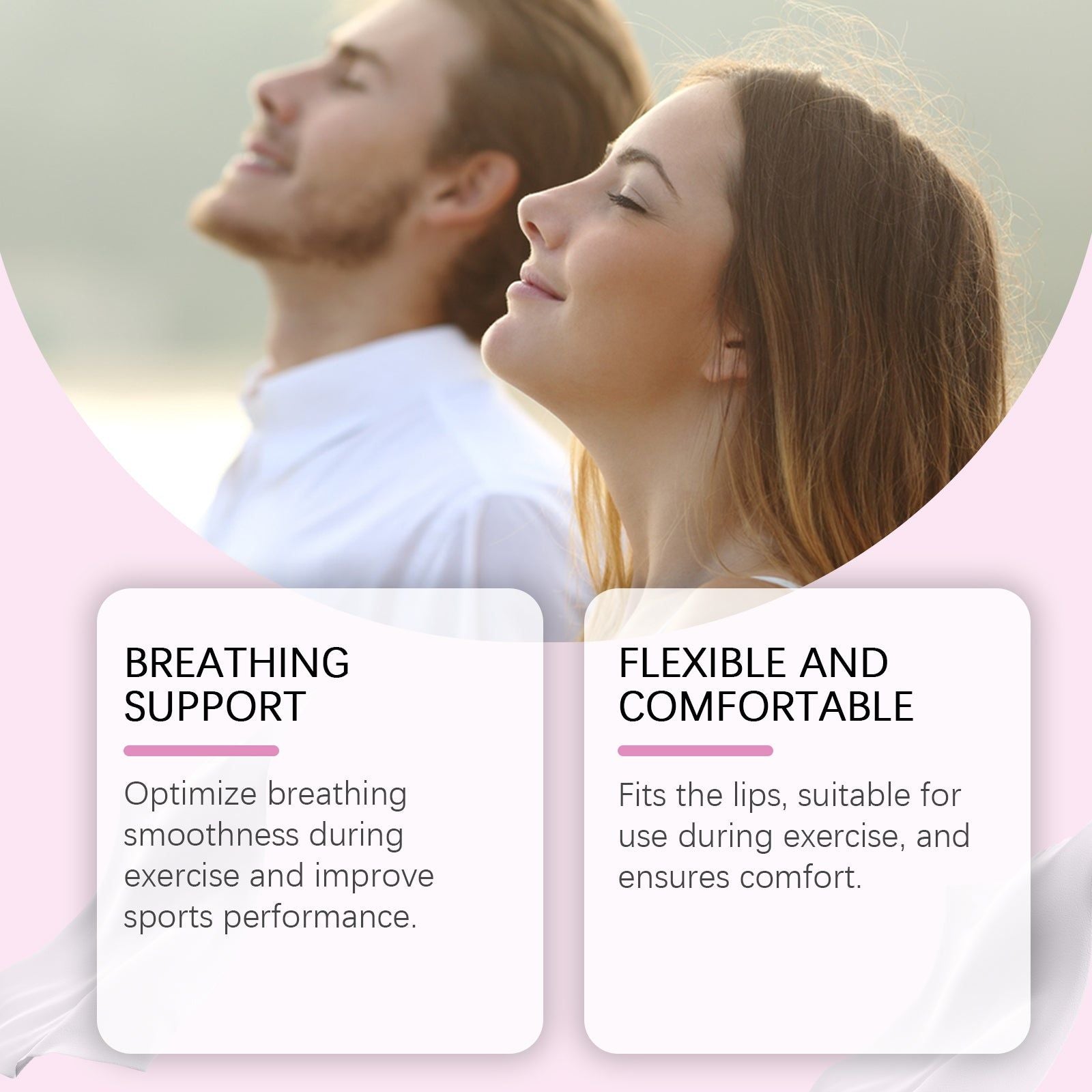 Enhance Performance with Sports Breathable Patch, Breathable Lip Care for Running and Exercise ,30pcs