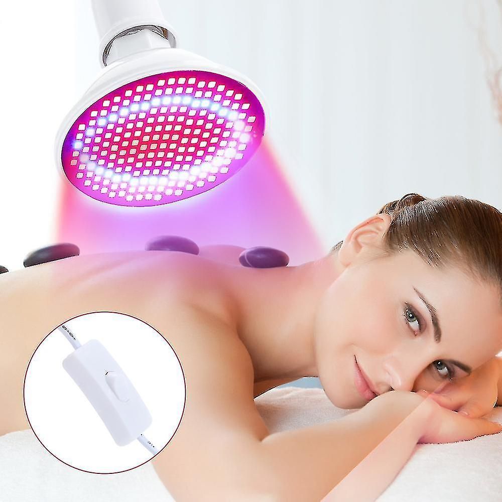 660nm 850nm Red Light Therapy Full Body Beauty Light Lamp Facial Rejuvenating Skin Care Infrared 200leds Physical Acne Treatment