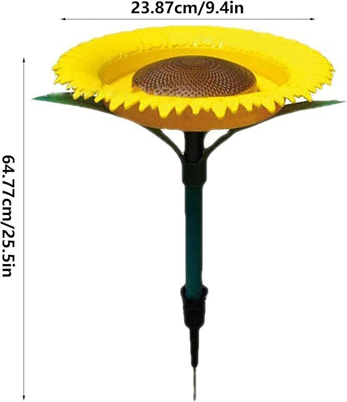 Sunflower Bird Feeder Outdoor Sunflower Bird Feeder Practical Food Feeding Station