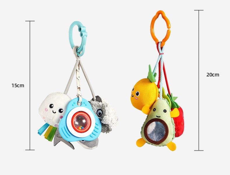 Baby Stroller Toys Hanging Plush Toys Baby Rattle Toys Baby Sensory Toys Teether