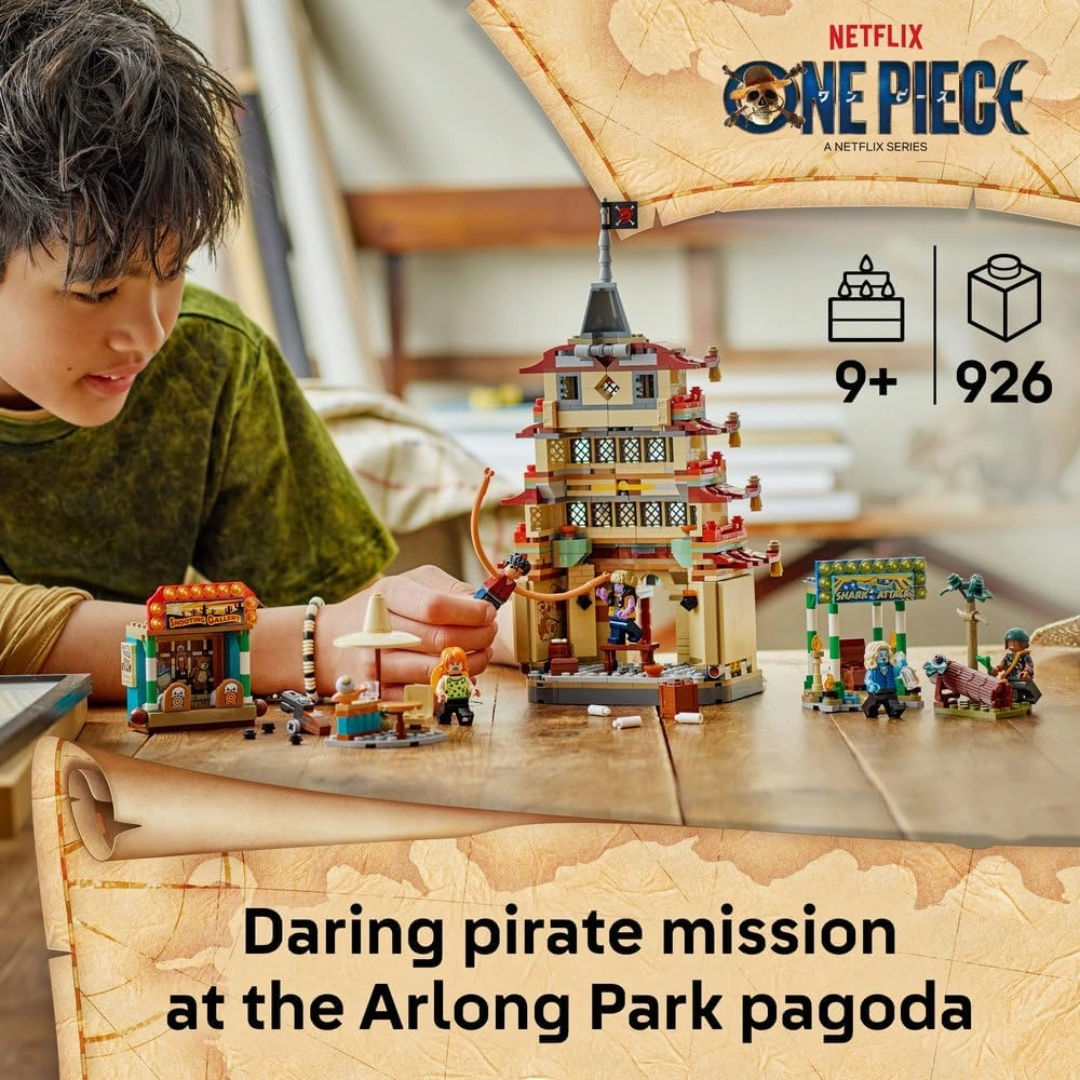 LEGO ONE PIECE Battle at Arlong Park Building Play Set, For Age 9+ Years