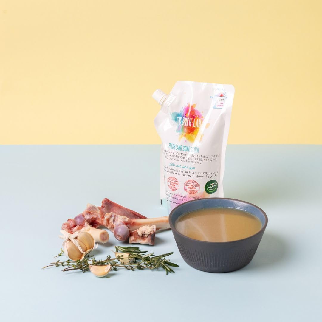 Fresh Beef Bone Broth - 500ml pack of 3