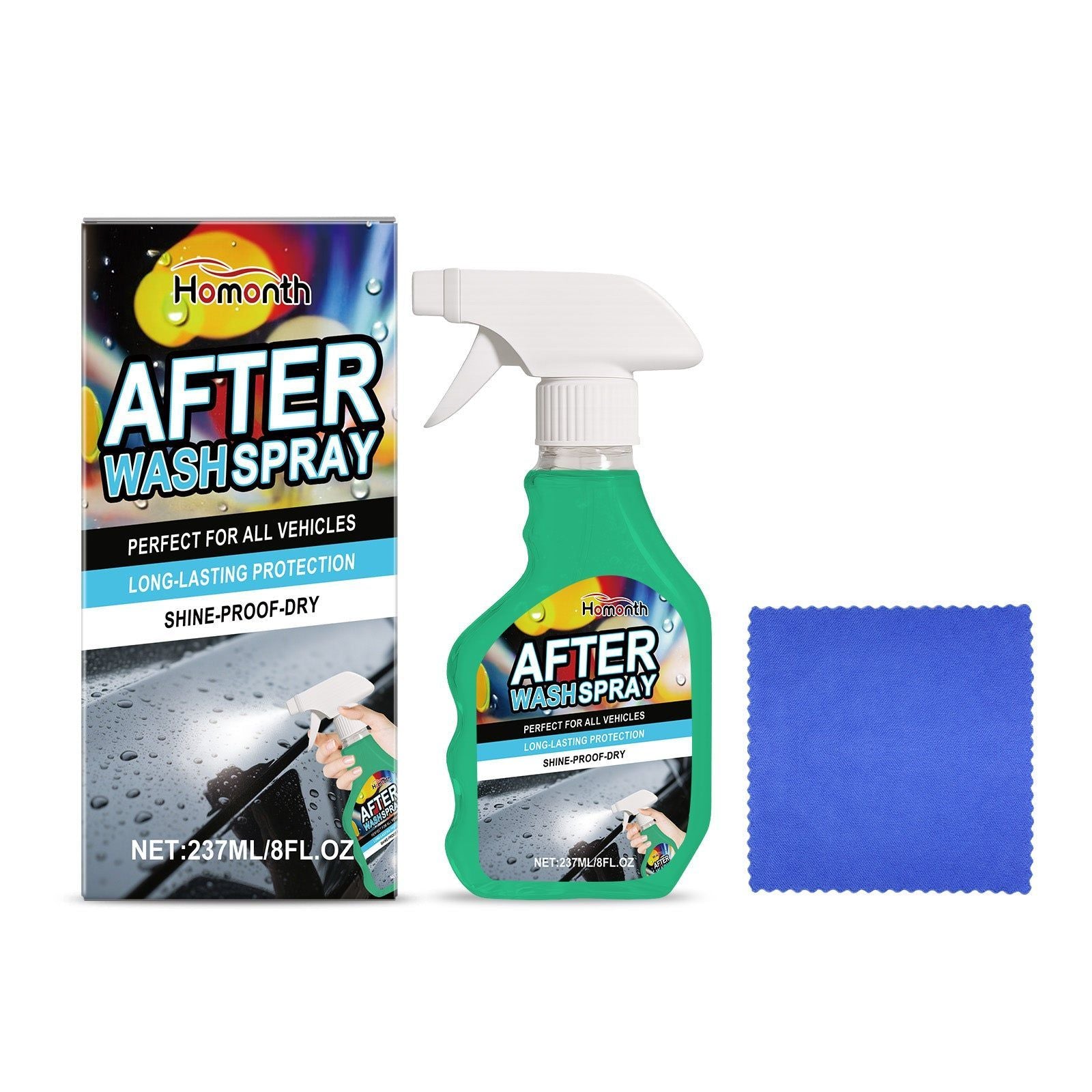 Car Reconditioning Spray Set, Waterproof, Shine, Easy Car Detailing, Protect & Restore ,237ml