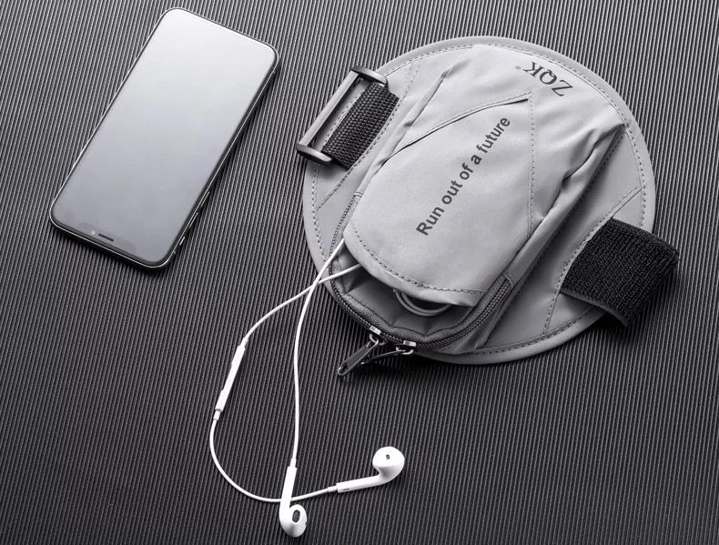 Running Arm Bag Waterproof Sports Armband Brachialbag Mobile Phone Holder Arm Pouch Bag