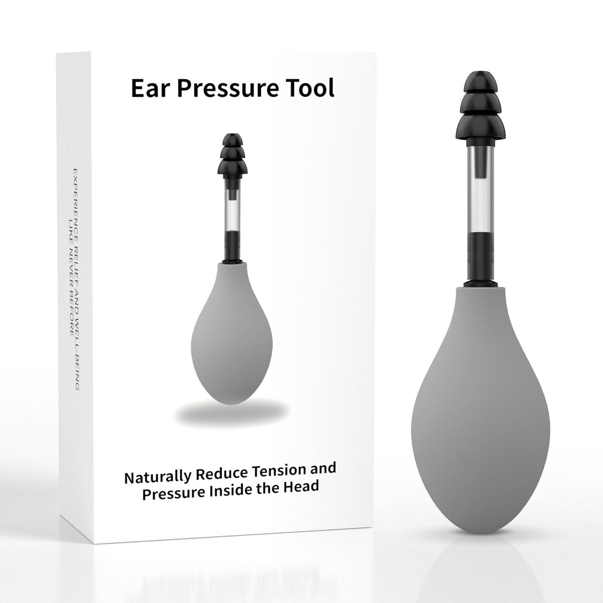 Ear Pain Relief Tool Natural Ear Pressure Relief Device Inner Ear Pressure Stimulation