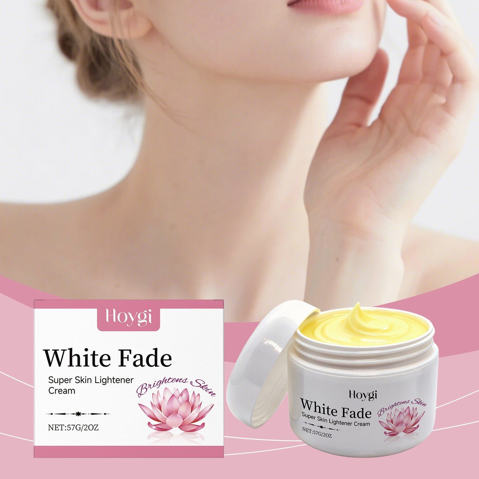 Brightening Facial Care Cream, Anti-Aging, Skin Radiance, Moisturizing, Non-Sticky ,57g