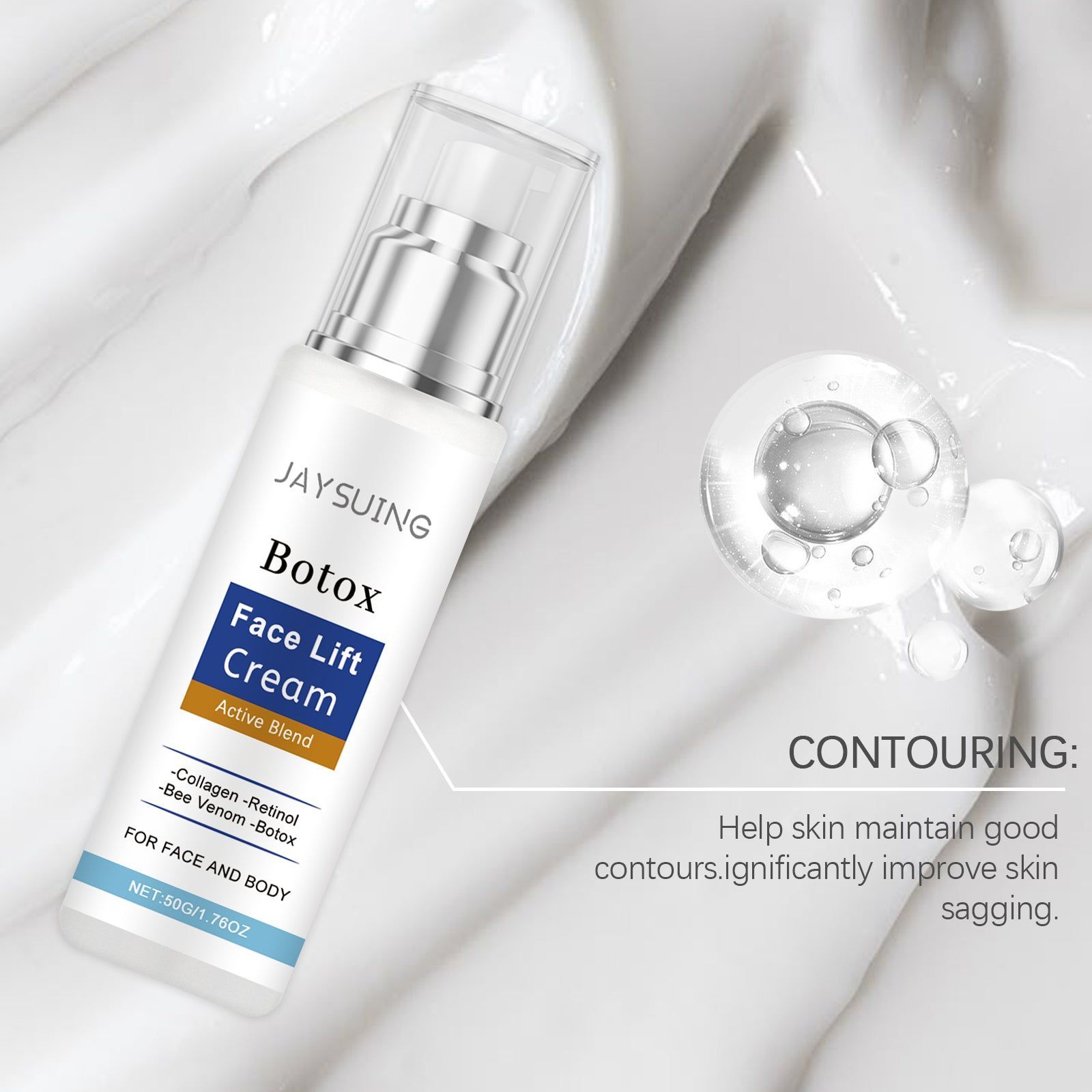 Collagen Facial Care Cream, Hydrates, Firms, Anti-Aging, Skin Elasticity ,50g