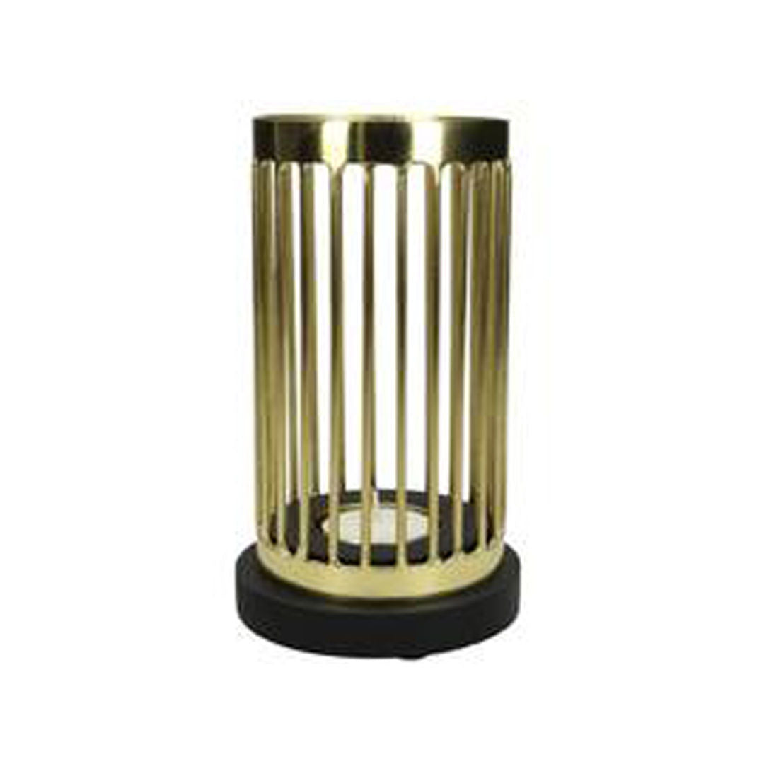 Gold Metal Candle Holder