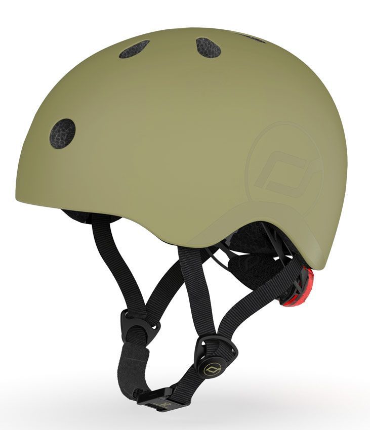 Scoot & Ride Kid Helmet S-M - Olive