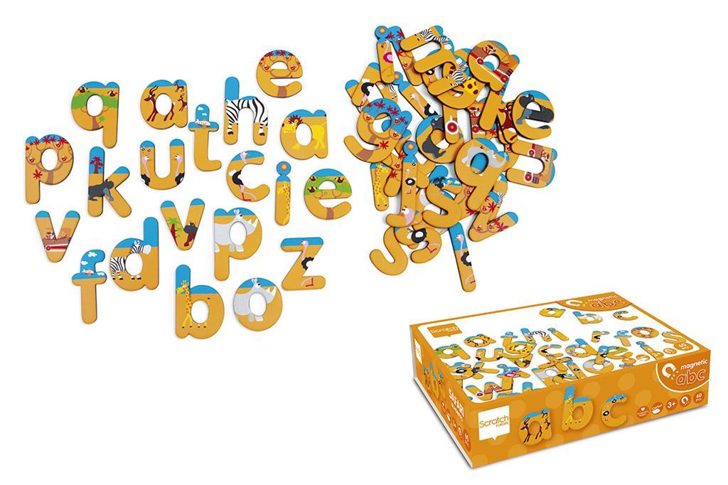 Magnetic ABC Safari 60 Lettters
