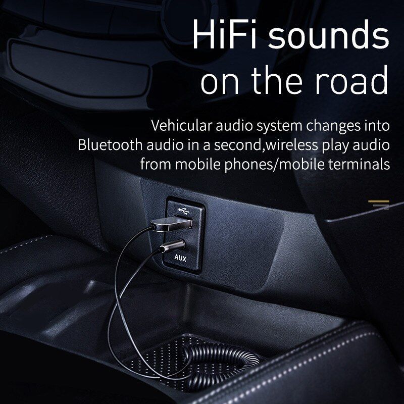 Car Bluetooth USB Receiver Adapter 5.0 Audio Wireless Music Audio Transmitter