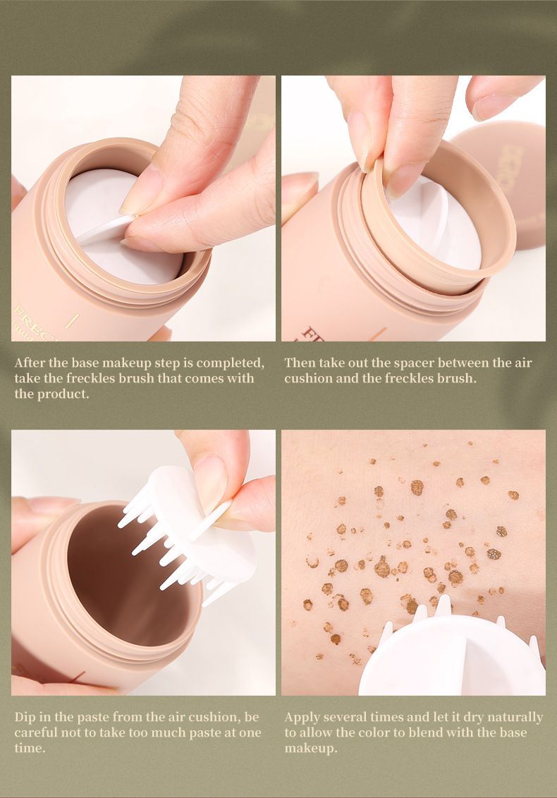 Freckles Pen Liquid Freckles Air Cushion Waterproof Quick Dry Makeup Tool