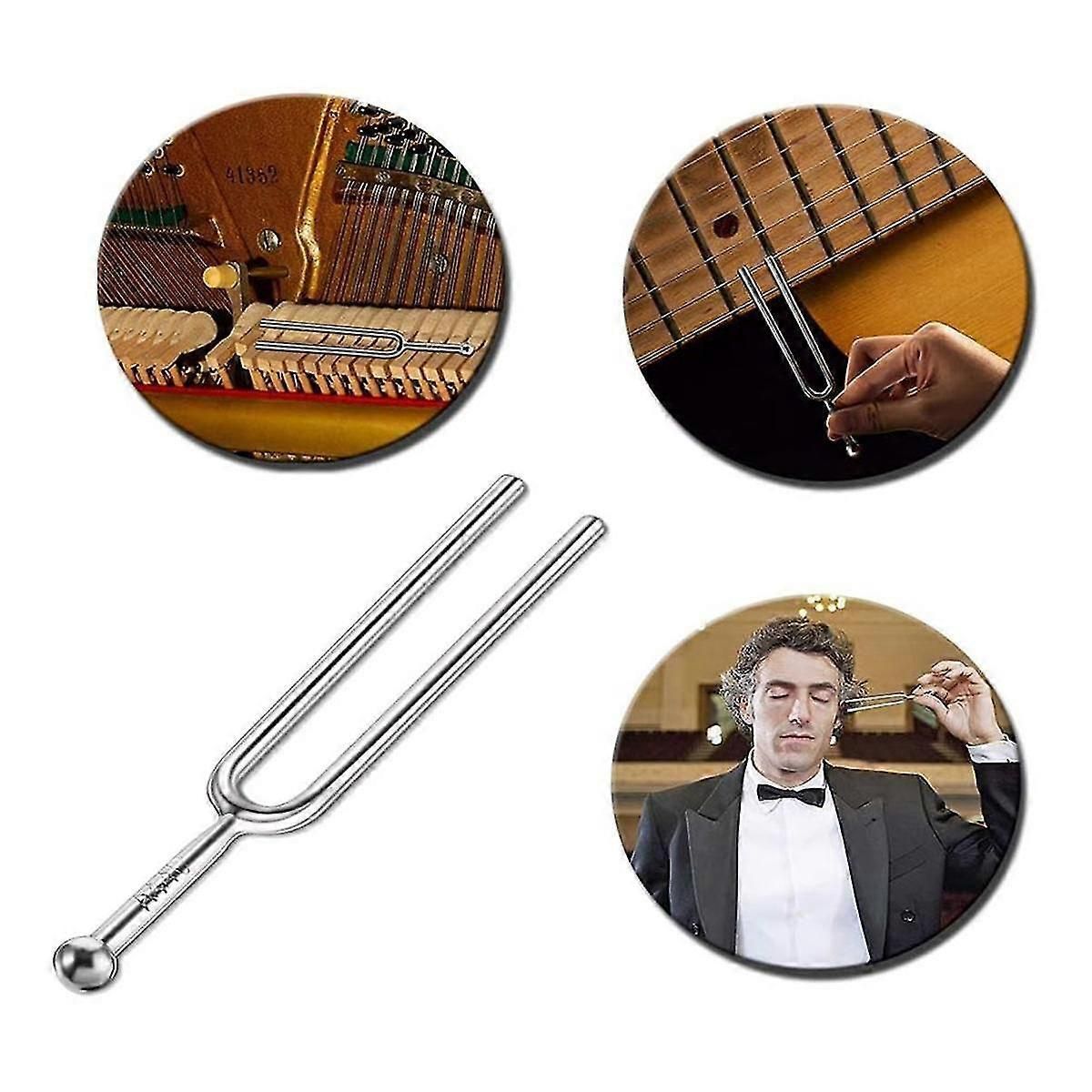 A440Hz Tuning Fork Musical Instrument Tuner for Guitar Violin