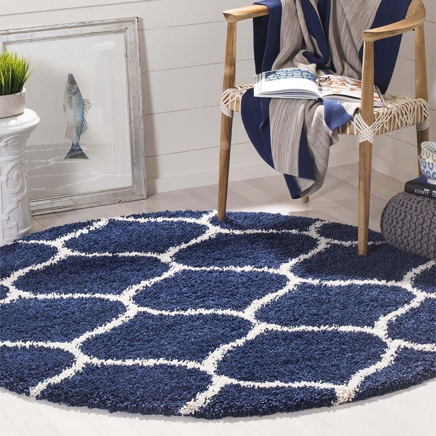 AIESY® Super Soft Anti-Slip Modern Shaggy Door Mat