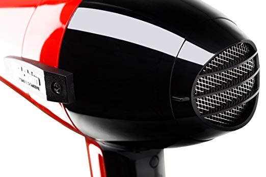 Elchim Hair Dryer 2001 High Pressure, Red & Black
