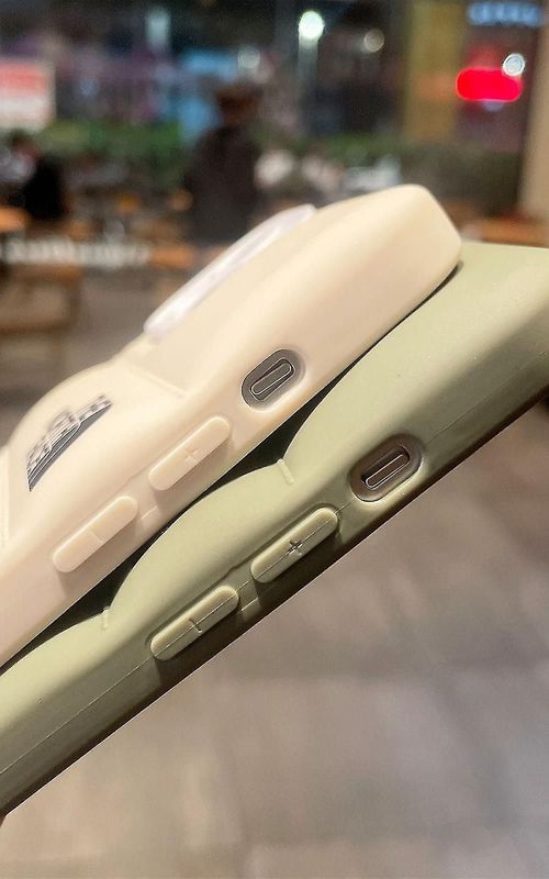 For iPhone 12 Series - 3D Cute Shockproof Cover, Winter Down Jacket Puffer Soft Cloth Case For iPhone 12/12 Pro/12 Pro Max