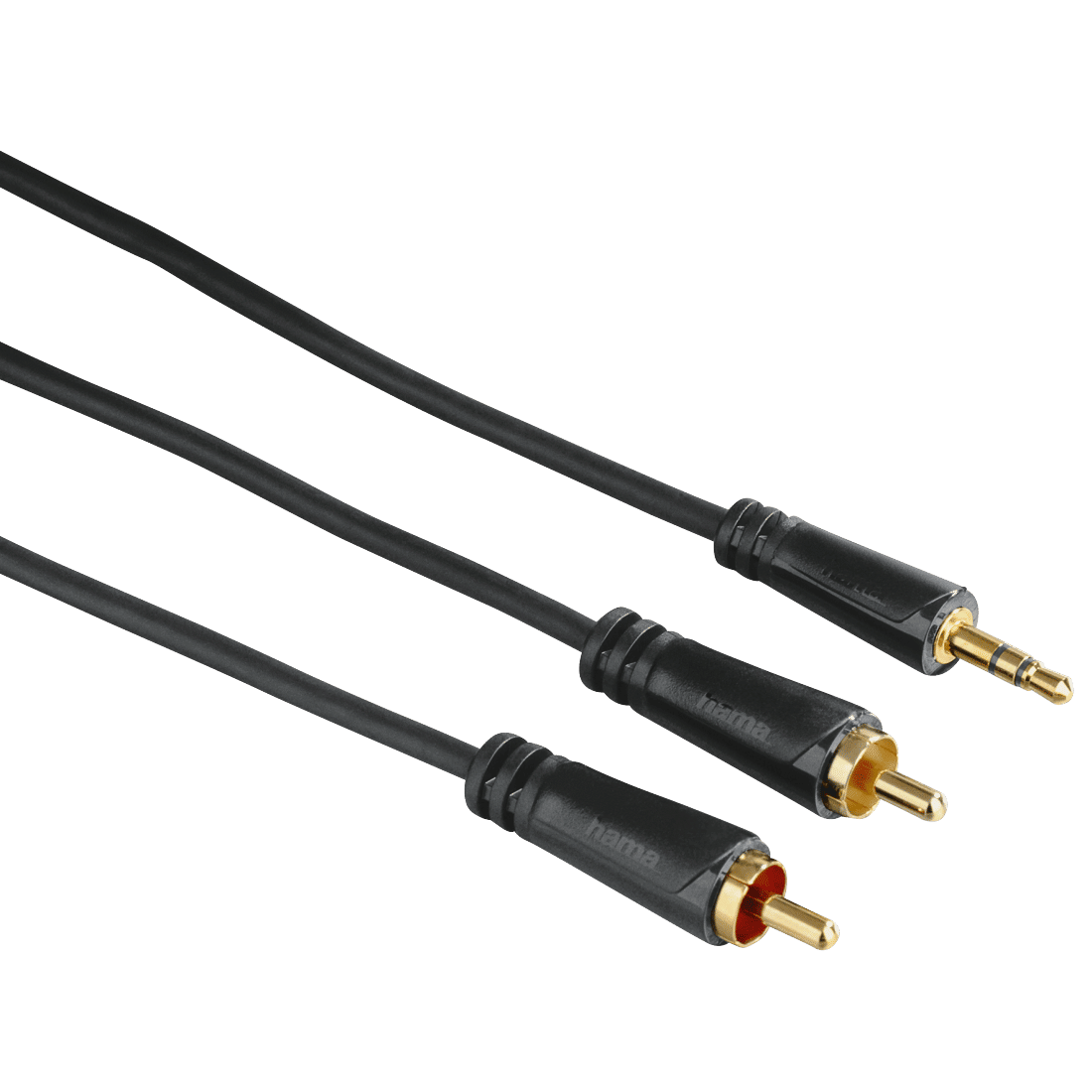 HAMA 122298 AUD CABLE,3.5MM JACK PLUG-2 RCAPLUG,STEREO,G-P,1.5M