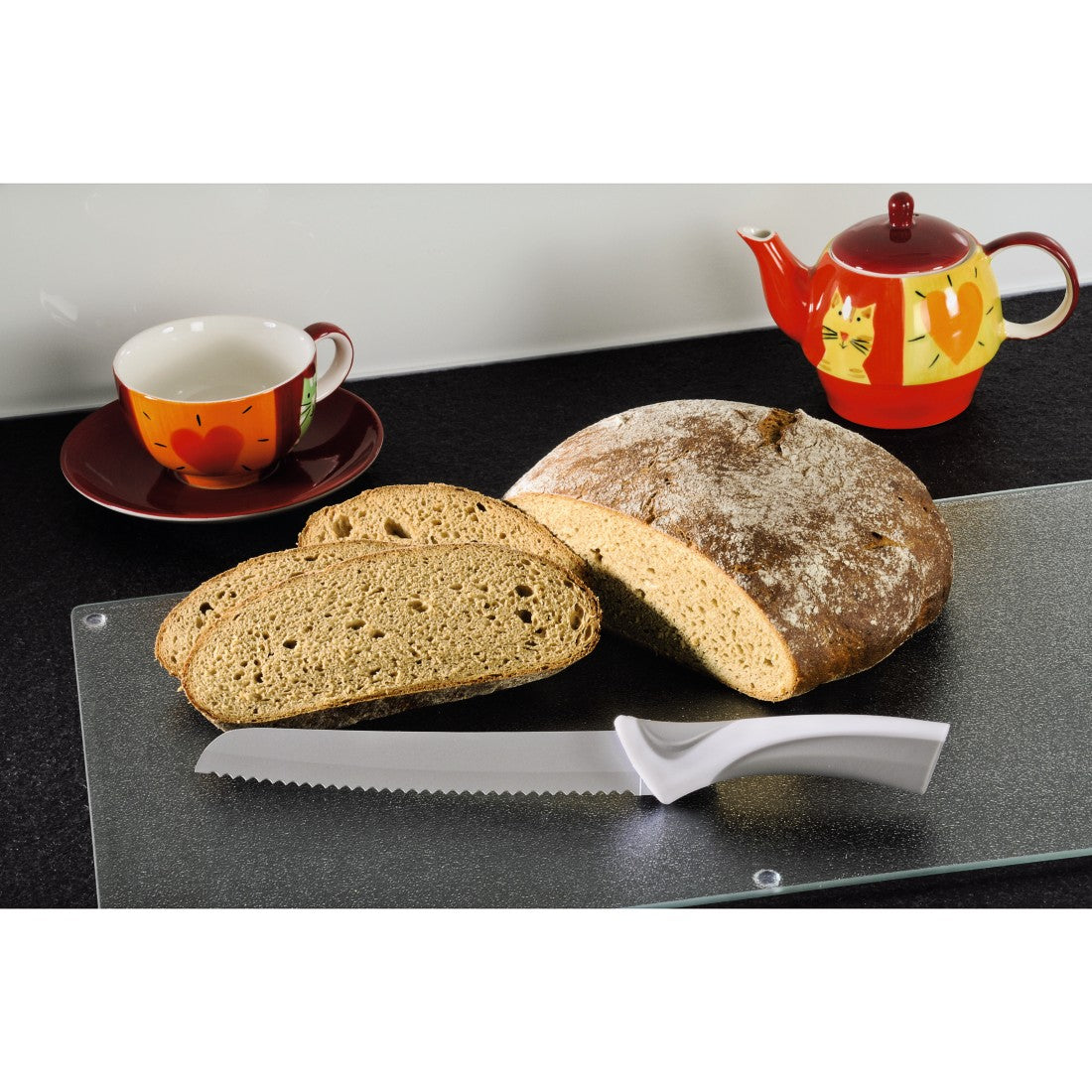 سكين خبز XAVAX 111521، رمادي