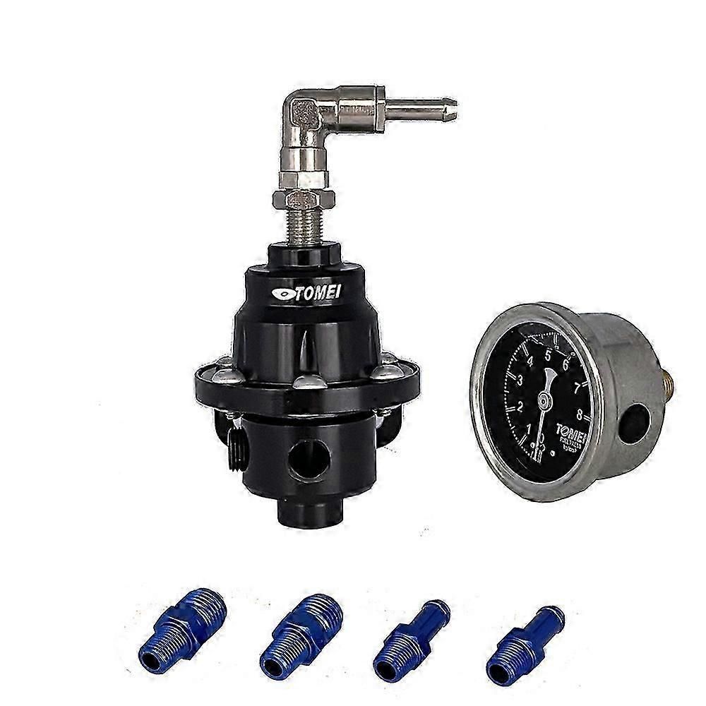 Universal Adjustable Fuel Pressure Regulator Type-S With Gauge