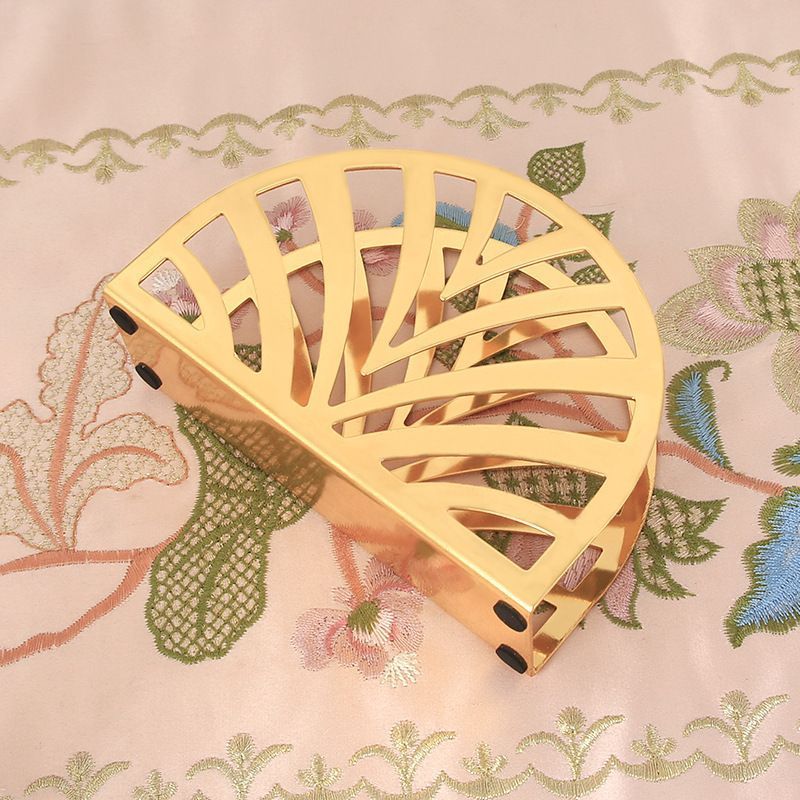 Elegant Napkin Holder Stainless Steel Golden Napkin Dispenser