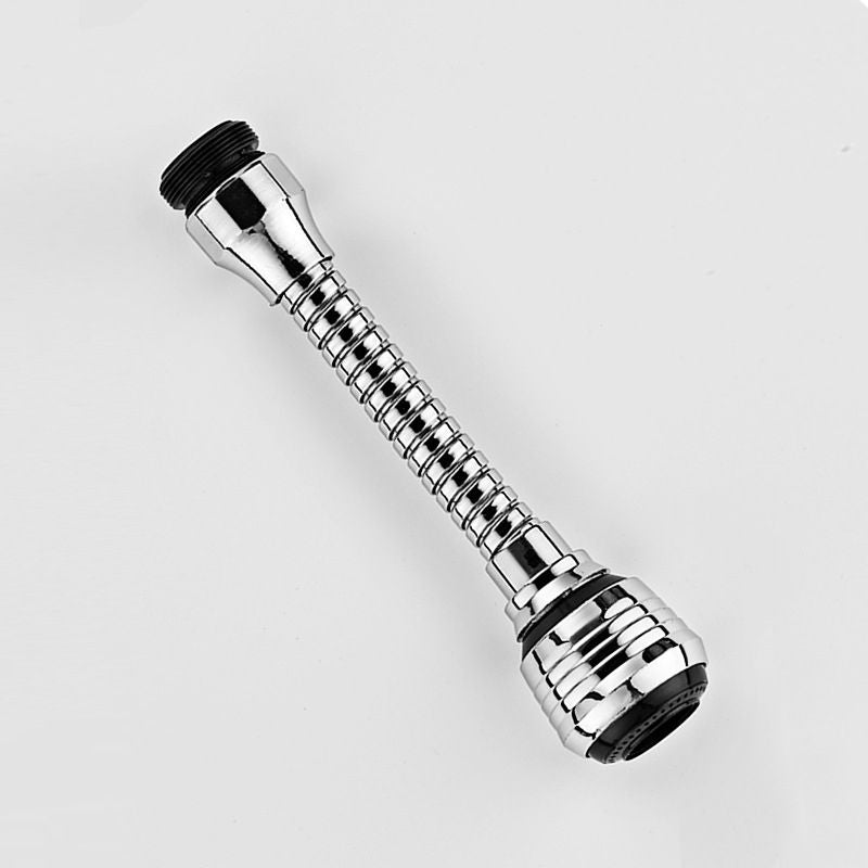 360 Degree Rotate Kitchen Accessories Long Water Bubbler Filter Water Saving Aerator Nozzle Tap Long Water Bubbler Filter