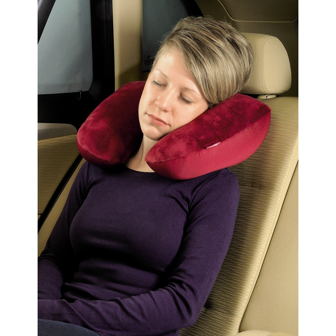 وسادة سفر 2 في 1 من Hama 105366، أزرق داكن/توت