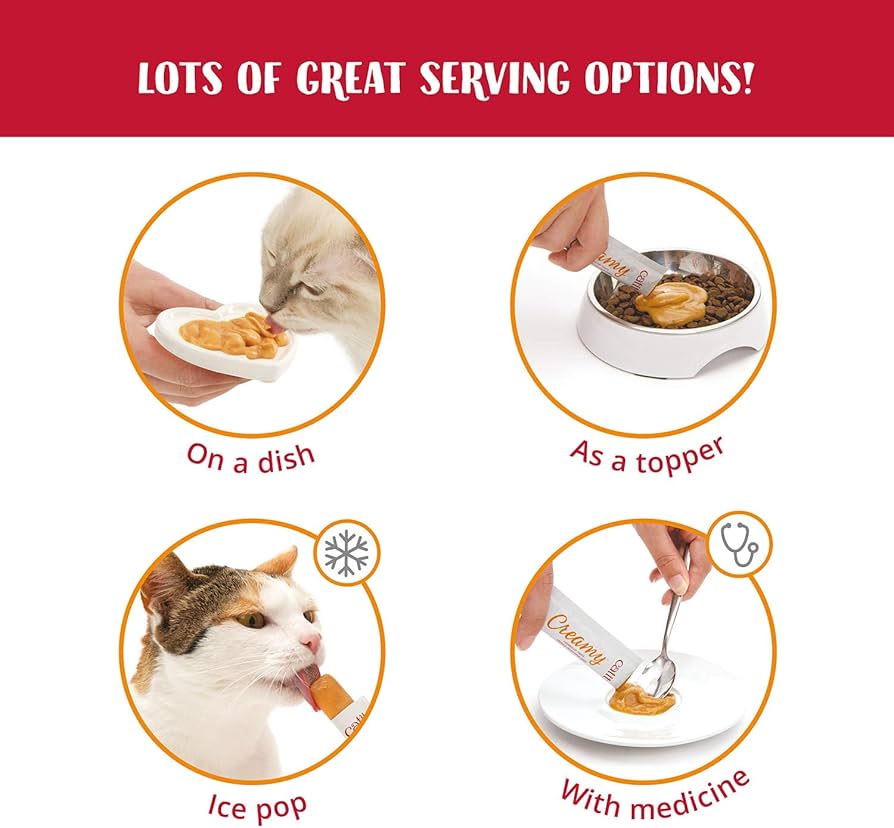 Catit Creamy Lickable Treats Gift Jar 80 x 10g