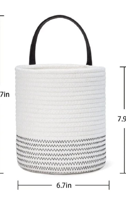 AIESY® 2pcs Modern Home Handcrafted Decor Baskets for Plantation