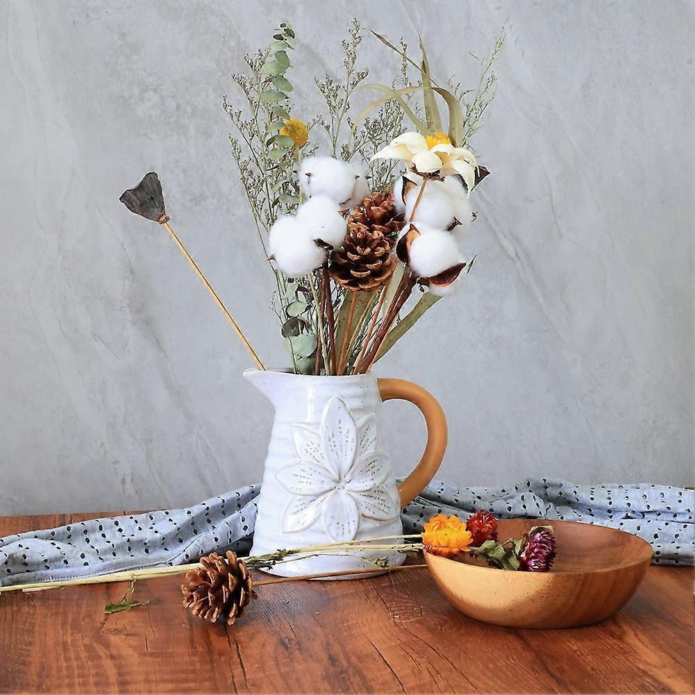 Country Farmhouse Vase Desktop Flower Arrangement Decoration is Very